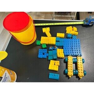 VNTG 80's Entex Giant Size  Loc Blocs